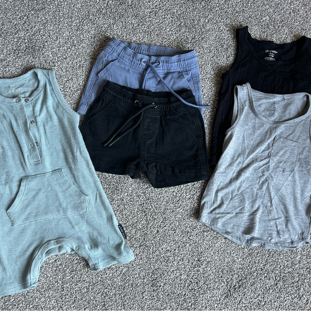 Casual Tank Tops and Shorts Set